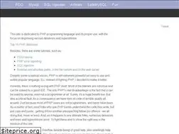 Sites similar to phpdelusions.net