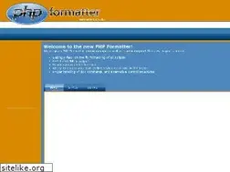 Sites similar to phpformatter.com