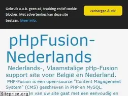 Sites similar to phpfusion-nederlands.info