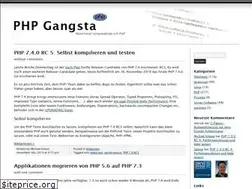 Sites similar to phpgangsta.de