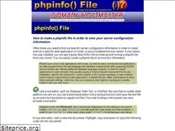 Sites similar to phpinfofile.com