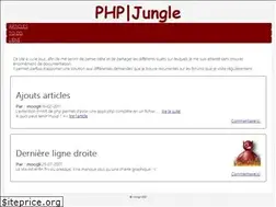 Sites similar to phpjungle.info