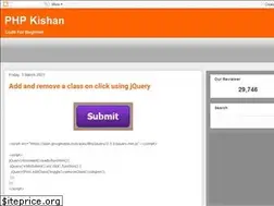 Sites similar to phpkishan.blogspot.com