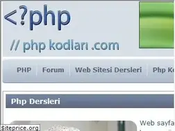 Sites similar to phpkodlari.com