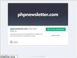 Sites similar to phpnewsletter.com