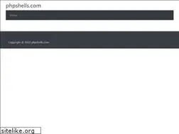 Sites similar to phpshells.com
