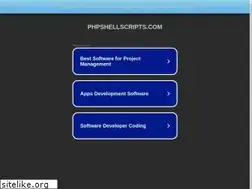 Sites similar to phpshellscripts.com