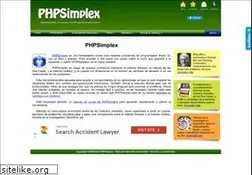 Sites similar to phpsimplex.com