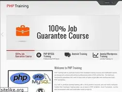 Sites similar to phptraining.in