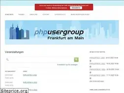 Sites similar to phpugffm.de