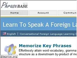 Sites similar to phrasebase.com