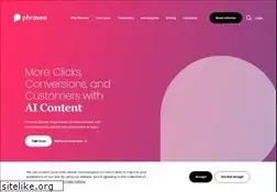 Sites similar to phrasee.co
