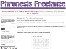 Sites similar to phronesisseo.blogspot.com