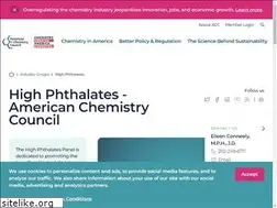 Sites similar to phthalates.org