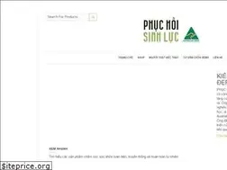 Sites similar to phuchoisinhluc.vn