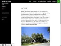 Sites similar to phuketdogschool.com