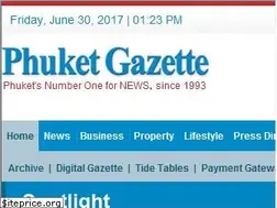 Sites similar to phuketgazette.net
