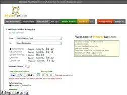 Sites similar to phukettaxi.com