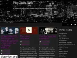 Sites similar to phxgoth.com