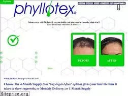 Sites similar to phyllotexhair.com