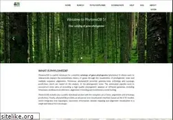 Sites similar to phylomedb.org