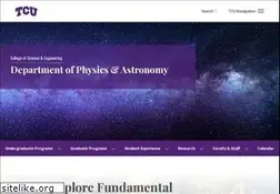 Sites similar to phys.tcu.edu