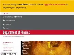 Sites similar to phys.uh.edu