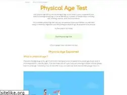 Sites similar to physicalagetest.com