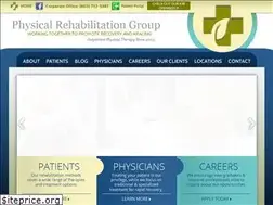 Sites similar to physicalrehabgroup.com