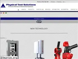Sites similar to physicaltestsolutions.com