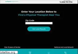 Sites similar to physicaltherapists.com
