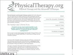 Sites similar to physicaltherapy.org