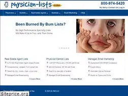 Sites similar to physician-lists.com