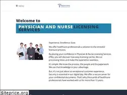 Sites similar to physician-nurselicensing.com