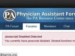 Sites similar to physicianassistantforum.com