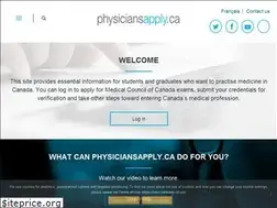 Sites similar to physiciansapply.ca