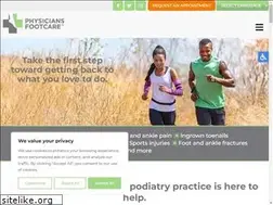 Sites similar to physiciansfootcare.com
