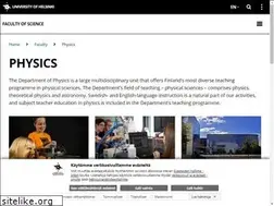 Sites similar to physics.helsinki.fi