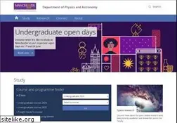 Sites similar to physics.manchester.ac.uk