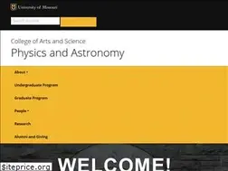 Sites similar to physics.missouri.edu