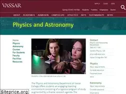 Sites similar to physicsandastronomy.vassar.edu