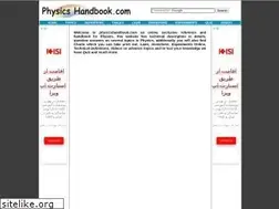 Sites similar to physicshandbook.com