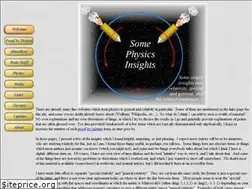 Sites similar to physicsinsights.org
