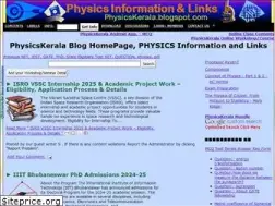 Sites similar to physicskerala.in