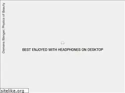 Sites similar to physicsofbeauty.art