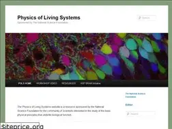 Sites similar to physicsoflivingsystems.org