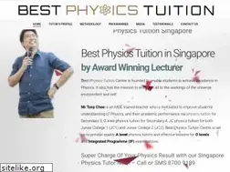 Sites similar to physicstuitionsg.com
