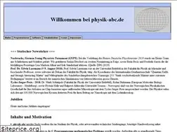 Sites similar to physik-abc.de