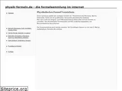 Sites similar to physik-formeln.de