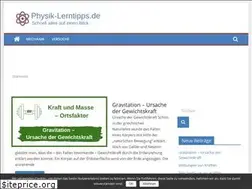 Sites similar to physik-lerntipps.de